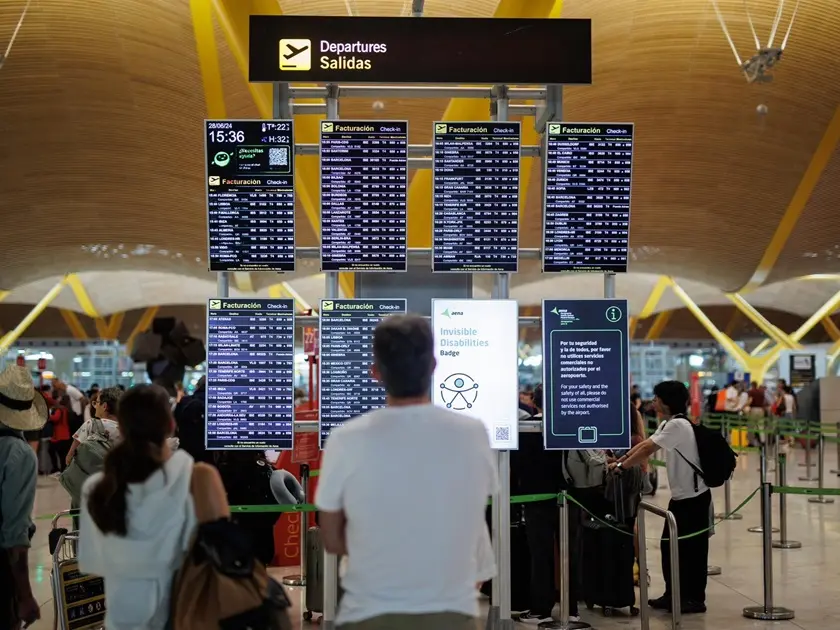 aeropuerto de barajas Alejandro Martínez Vélez - Europa Press