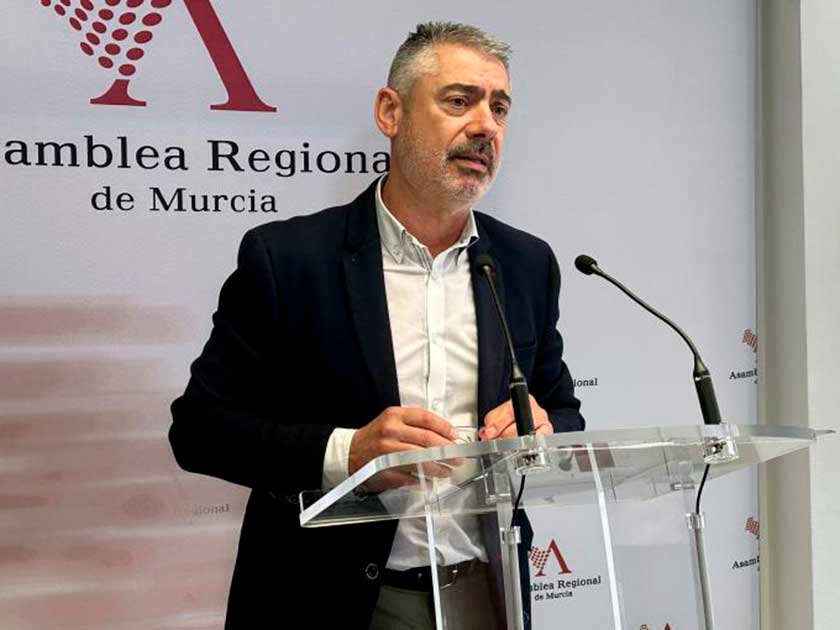Marcos Alarcón, secretario de organización de UPA. Foto: Asamblea Regional.