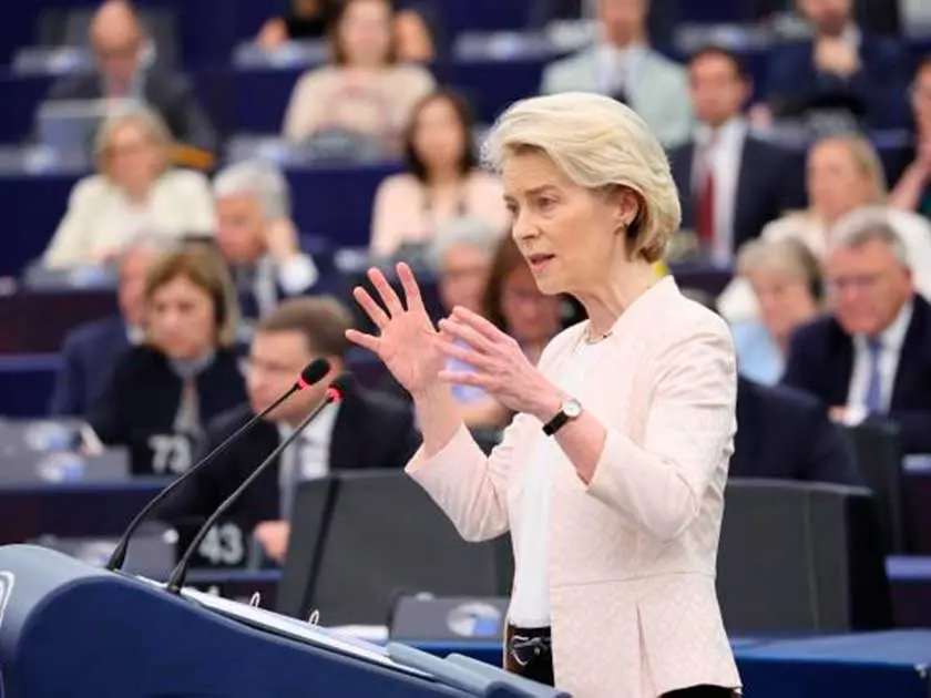 ursula-ue Úrsula Von der Leyer, presidenta de la Comisión Europea. Foto: UE.