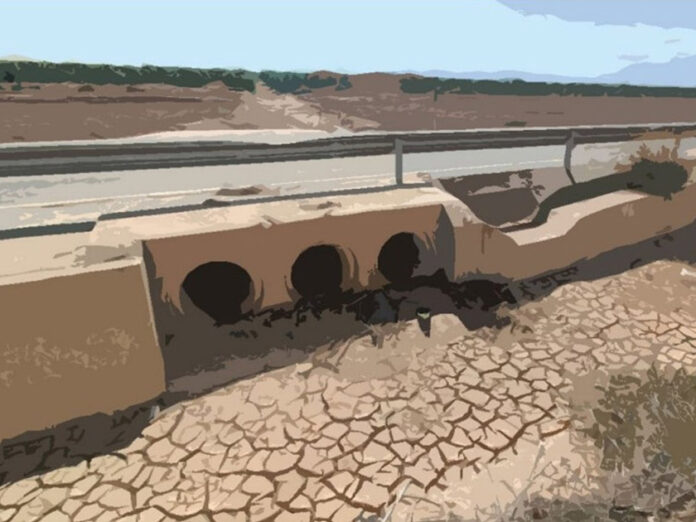 drenaje entre la puebla y pozo aledo