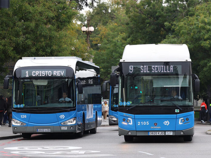 transportes autobuses urbanos movilidad