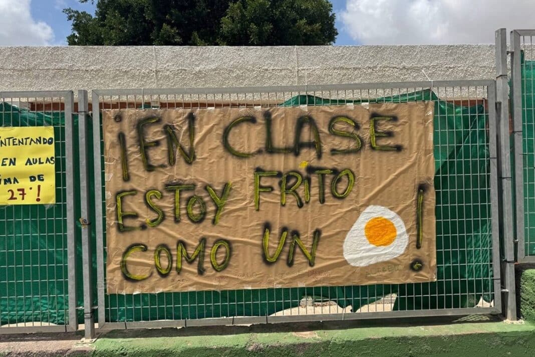 MC solicita un Pleno extraordinario para exigir un plan contra el calor en los colegios de Cartagena